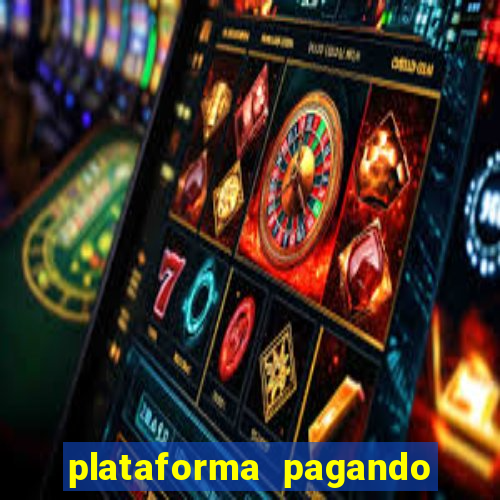 plataforma pagando bonus no cadastro